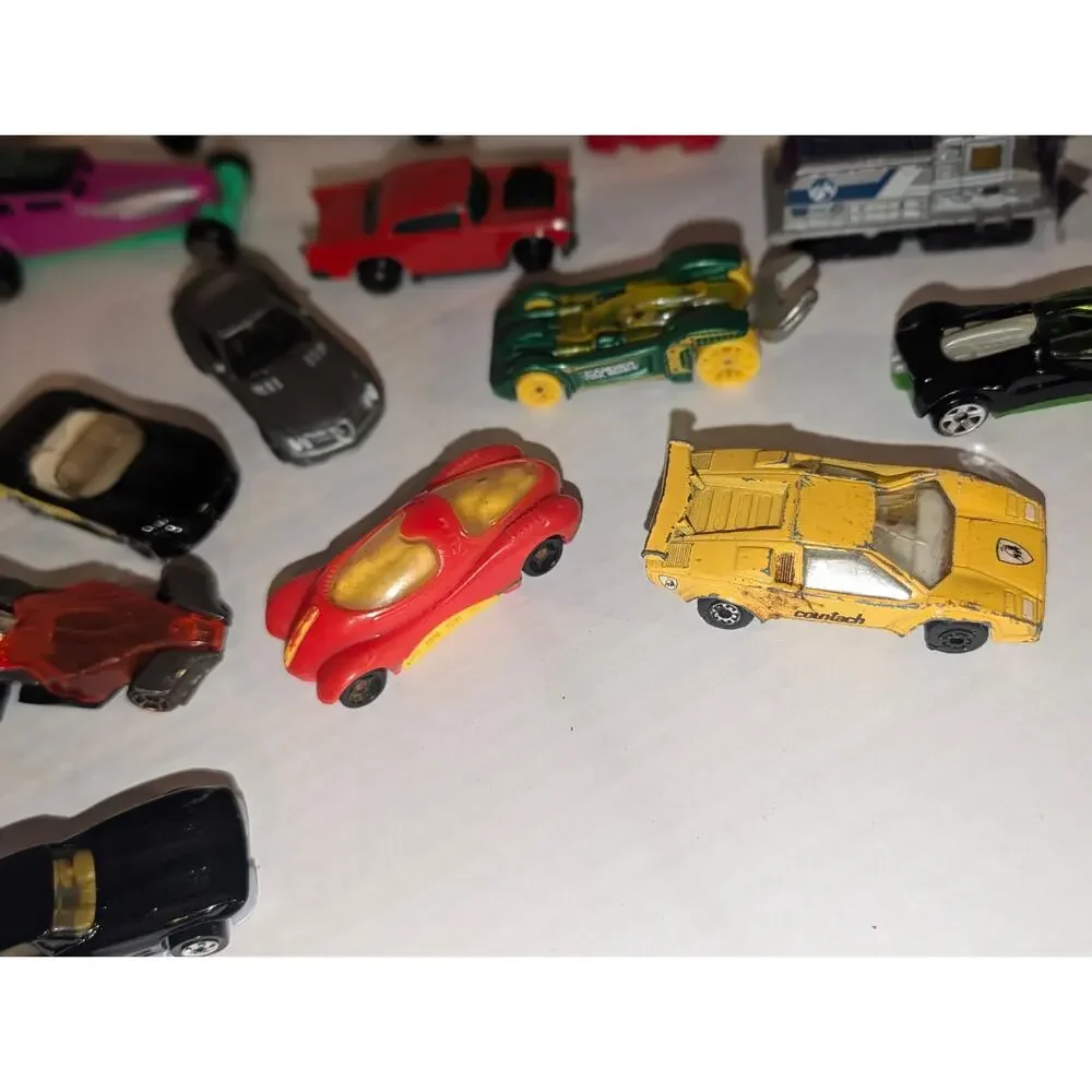 Mixed Lot 25 Vintage Diecast Cars Matchbox Hot wheel Vehicles New Matchbox